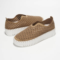 Project Cloud Loafers Lightweight Slip-On Non Slip Sneakers Beige Size 5.5