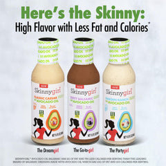 BestBy01/26 Skinnygirl Avocado Oil Salad Dressing Zesty Balsamic 11.5oz