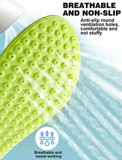 MARRDO 4D Cloud Soles Insoles Soft Shock Arch Support Blue Men 10-11 Women 11.5